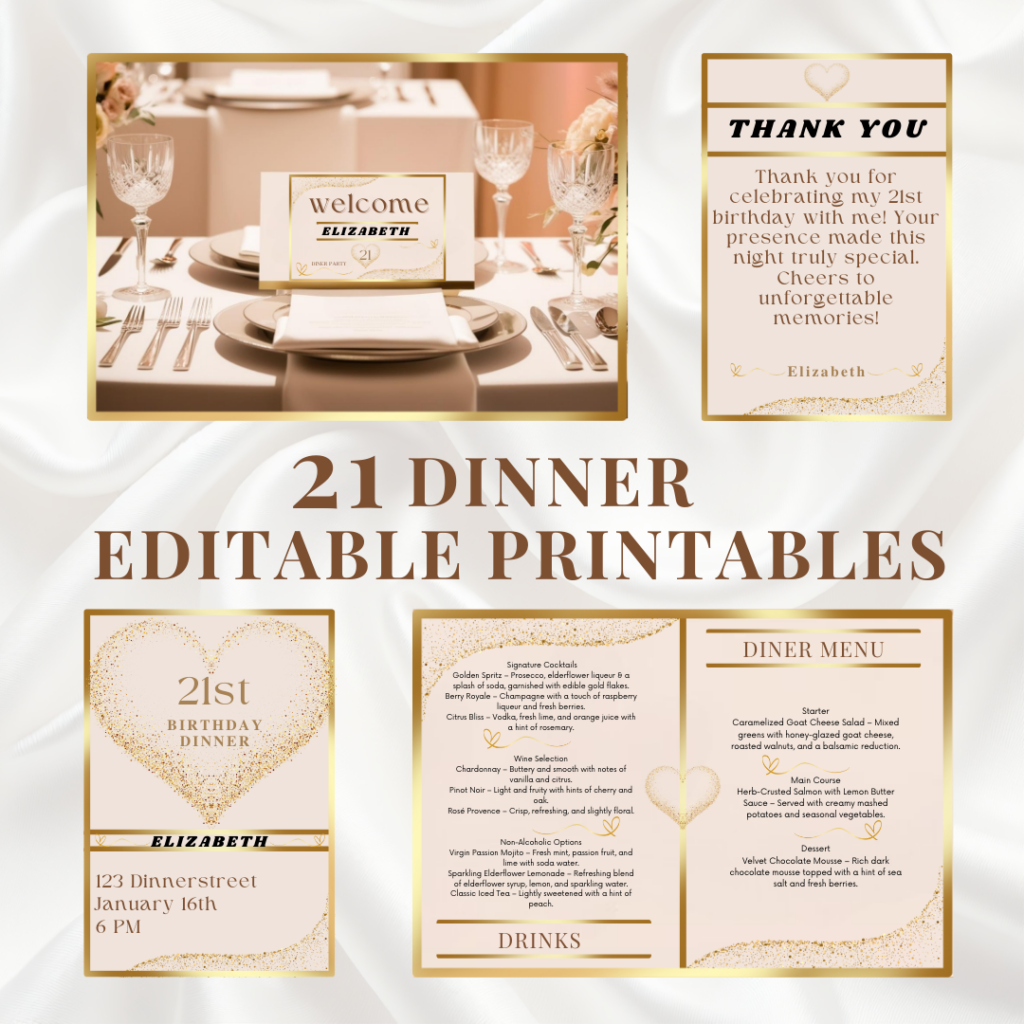 21 dinner